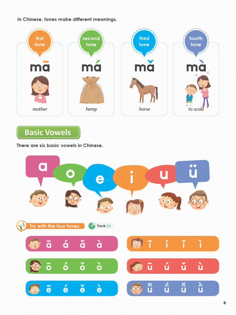 My First Pronunciation - Sogang Chinese (Mandarin) For Kids - LiveABC Compatible